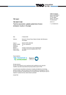 Report by Netherlands Organisation for Applied Scientific Research (TNO) for Agora Verkehrswende and Transport & Environment (T&E)
